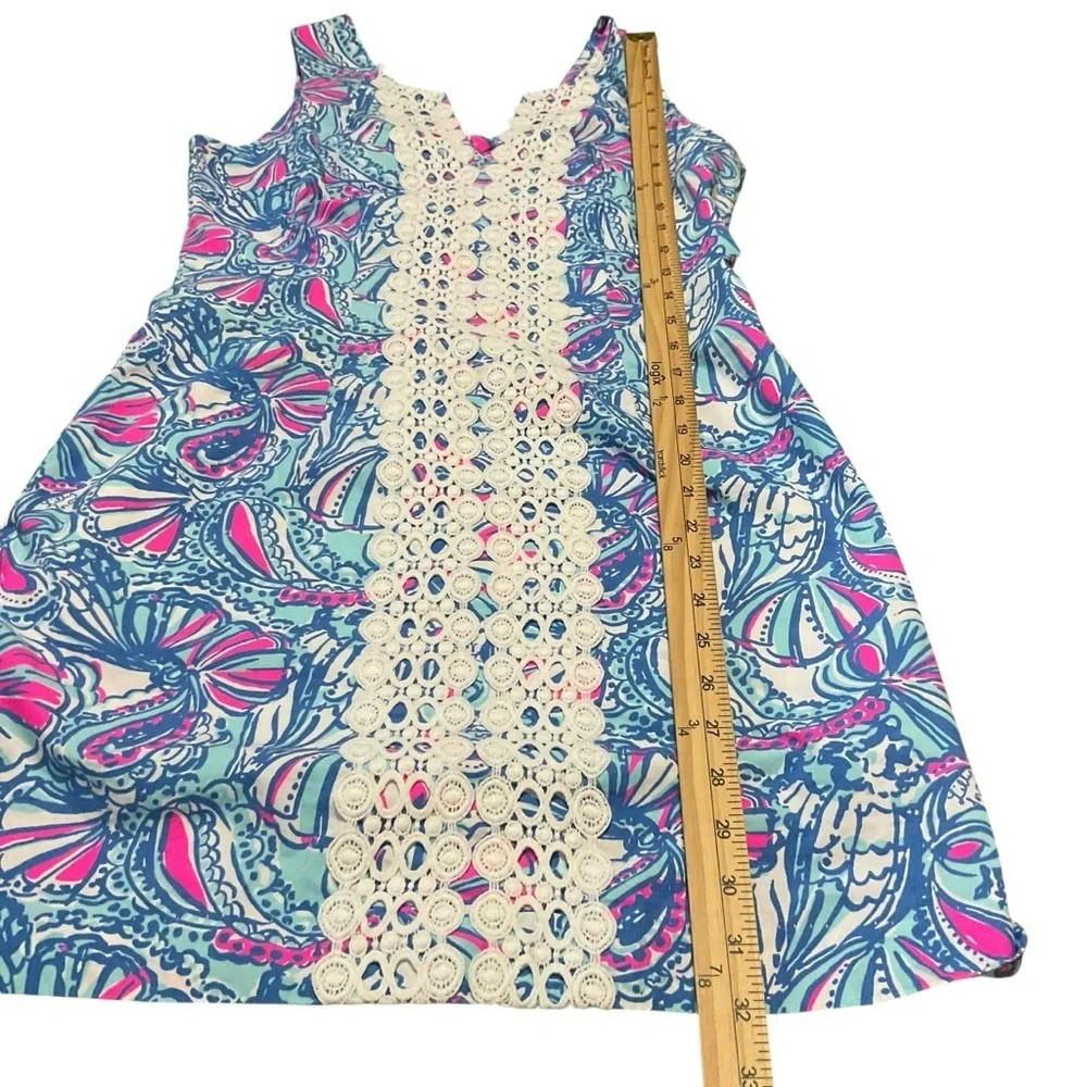Lilly Pulitzer for Target 20th Anniversary Shift Dress Blue Seashell Print - Picture 10 of 12